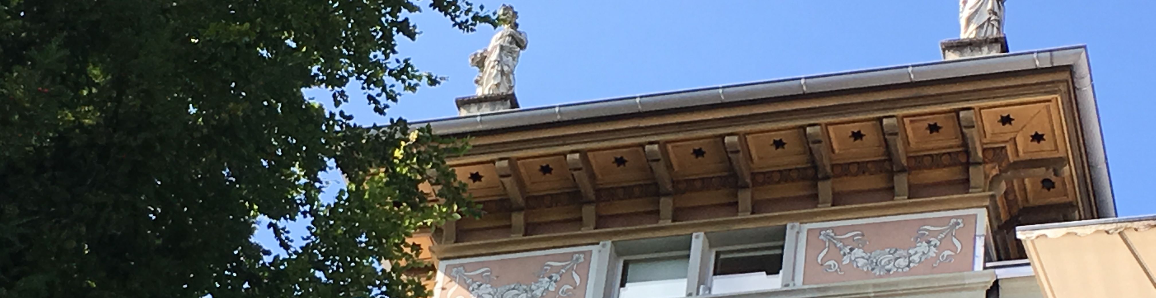 Das Dach vom tipiti Jahrzeitenhaus